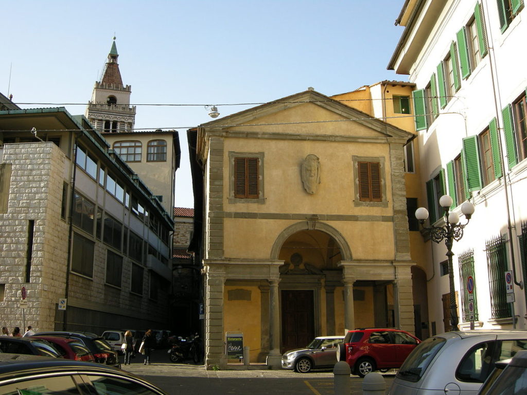 La facciata della  chiesa San Leone